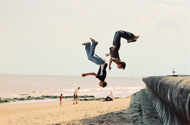 Free runners/le parkour, Broadstairs, Kent - finalist in the 'Mercury Rising' competition